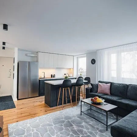 公寓 New Luxury 3br In Old Town, Free Parking 哈普萨卢